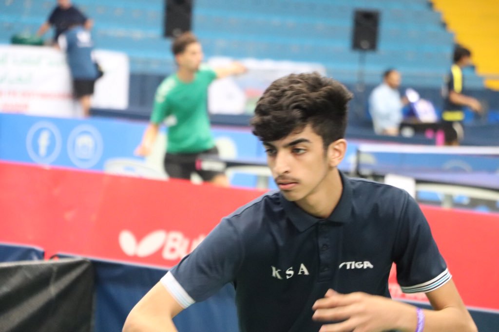 خالد الشريف يفوز ببطولة مصر الدولية لكرة الطاولة