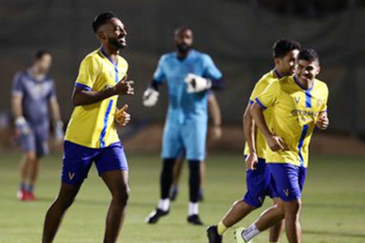 بتمارين اللياقة.. النصر يُكمل استعداداته لـ«ديربي الرياض»