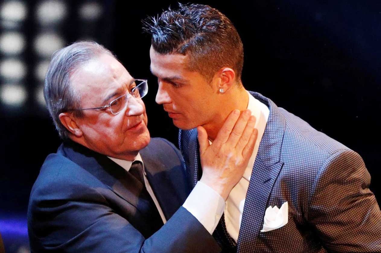 بيريز يعرض على رونالدو العودة لريال مدريد في منصب سفير