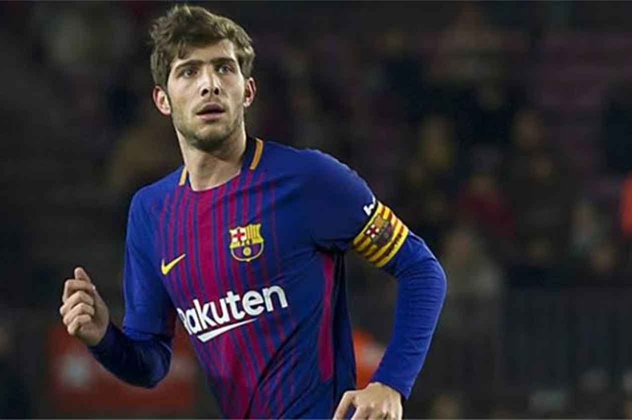 روبرتو يعود لقائمة برشلونة استعدادًا لمباراة بلد الوليد في الدوري الإسباني