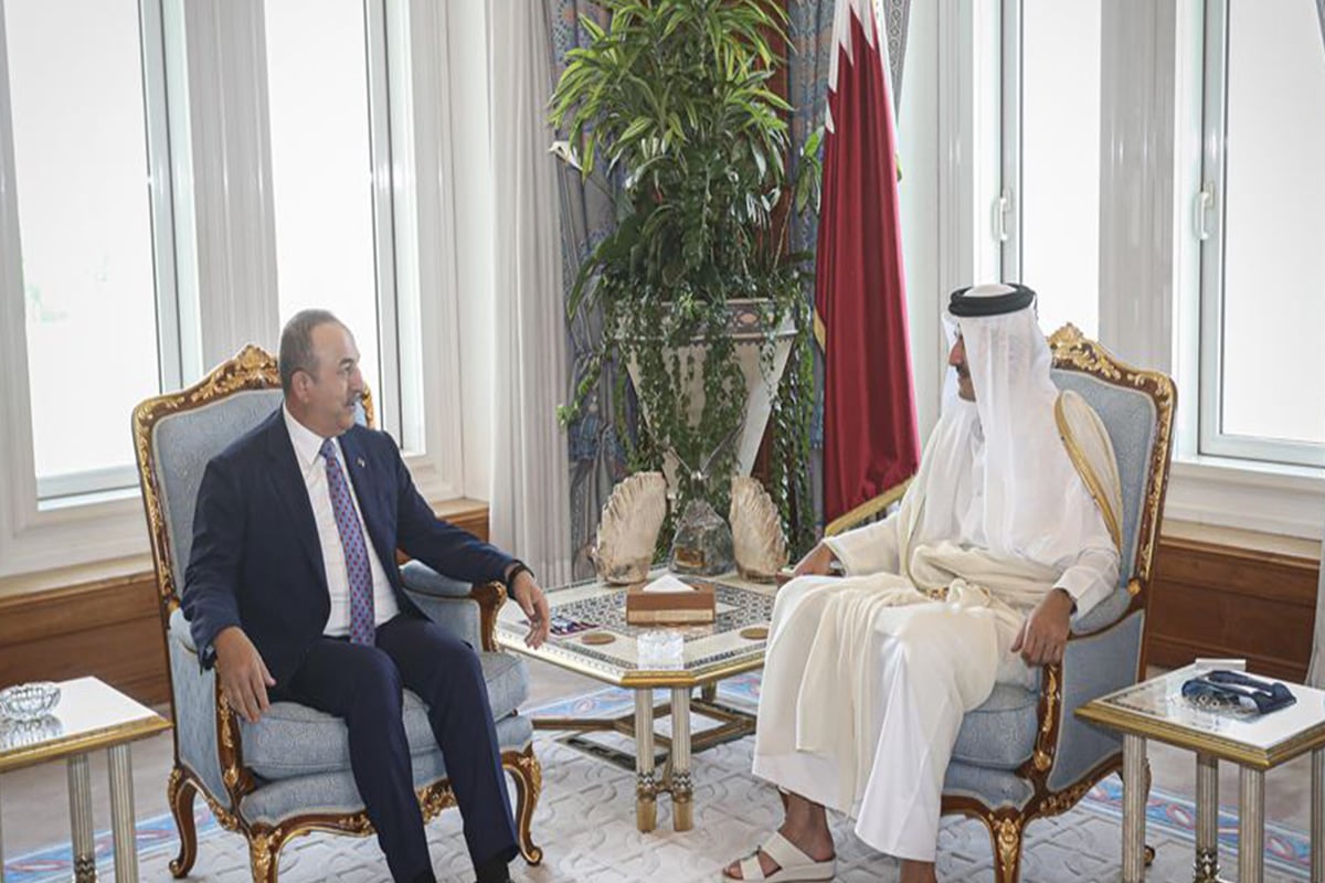 أردوغان يشكر تميم على تمويل العملية العسكرية التركية لغزو شمال سوريا