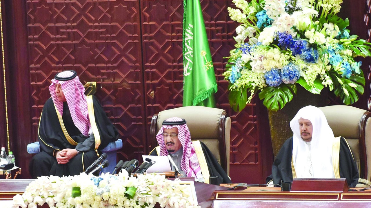 الملك أمام مجلس الشورى: تجاوز أرامكو الهجمات الإرهابية «دليل موثوقية» دولية