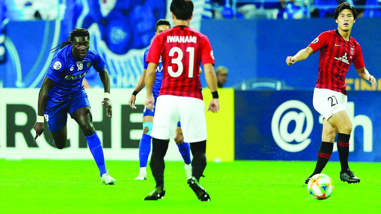 التعادل السلبي يحكم الشوط الأول بين الهلال وأوراوا