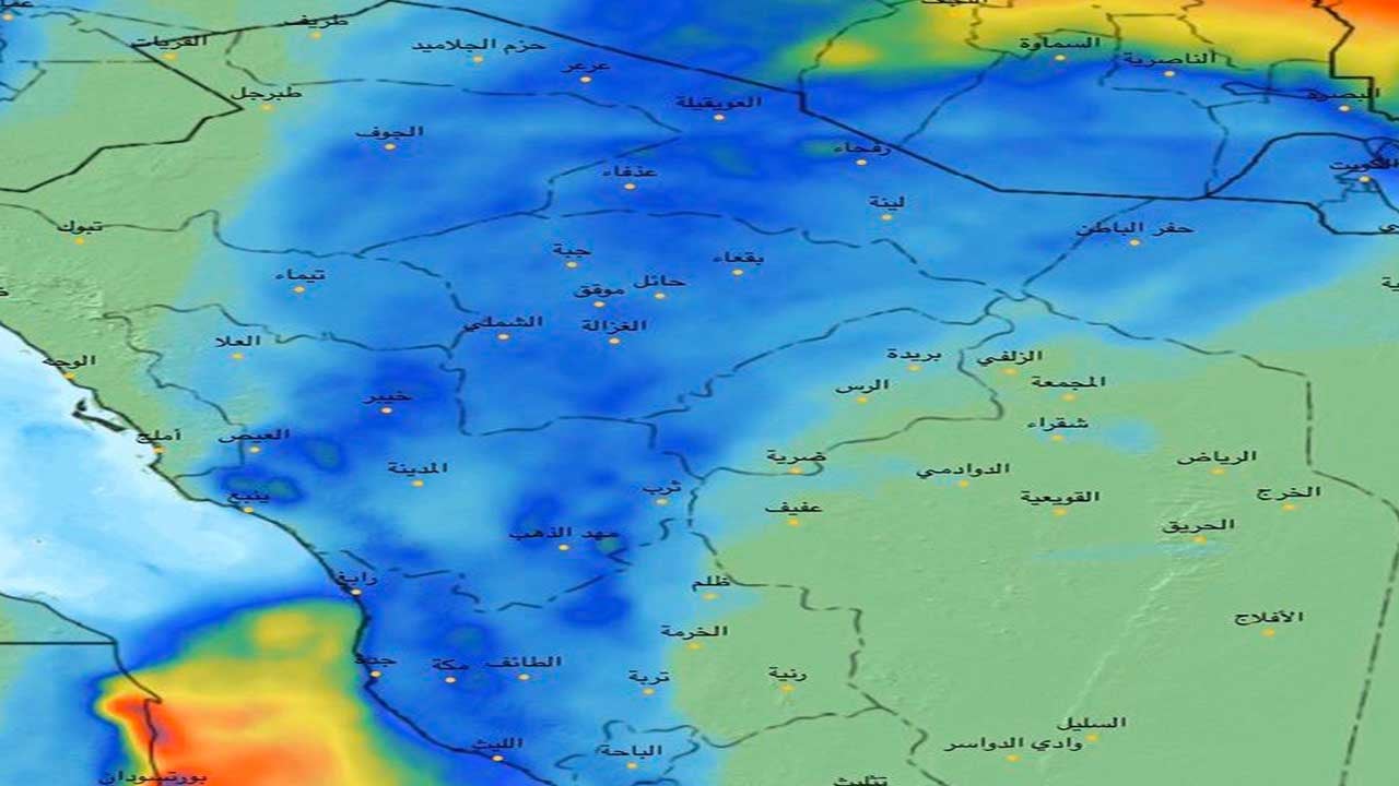 الجهني: حالة جوية خفيفة تبدأ الأحد حتى الاثنين