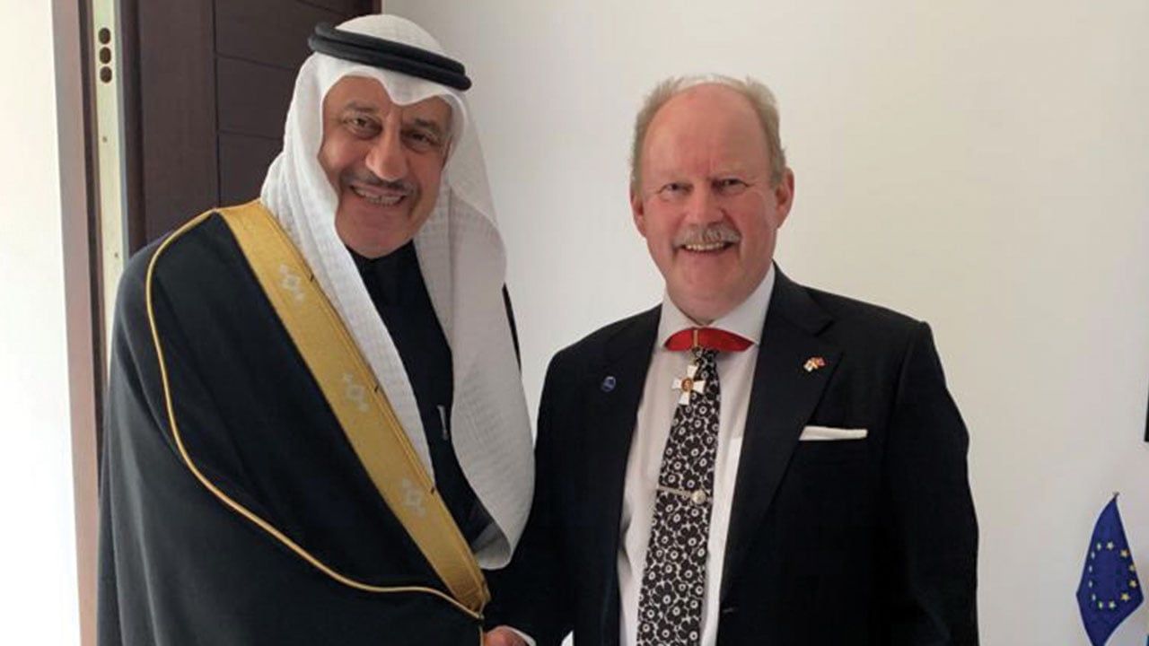 سفير السعودية بالمغرب يشارك في البازار الخيري لـ«دبلوماسي الرباط»