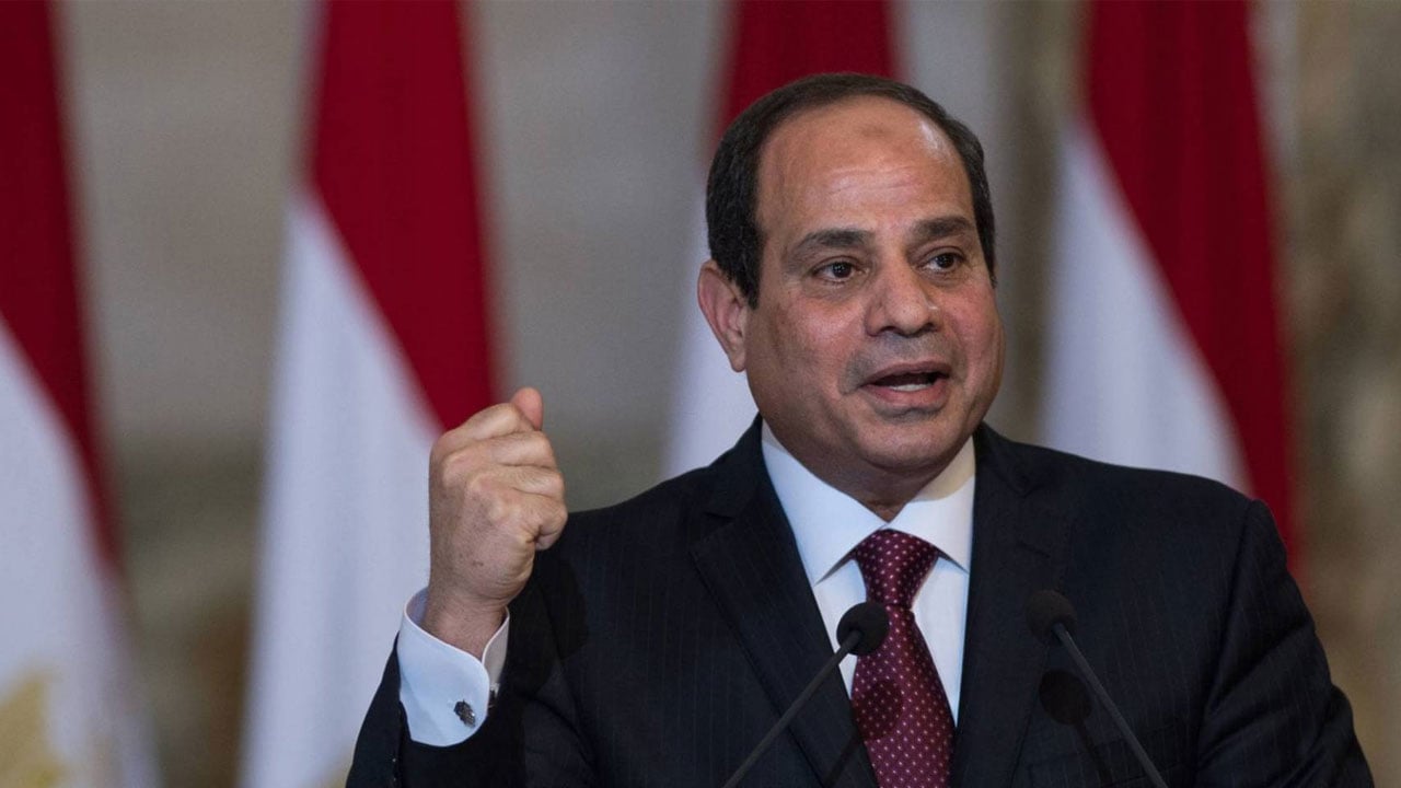 الرئيس المصري: حل سلمي شامل للأزمة الليبية خلال أشهر