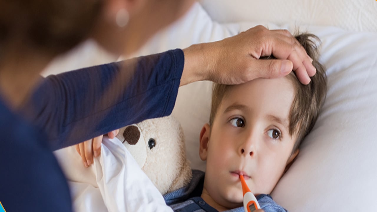 طرق وقاية الطفل من الأمراض المعدية في موسم البرد