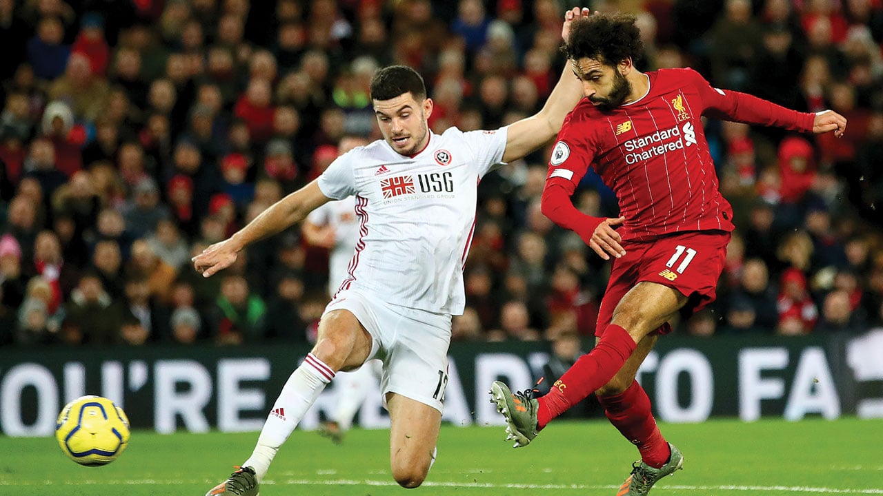 صلاح يقود ليفربول لتعزيز صدارته للدوري الإنجليزي بثنائية في شيفيلد