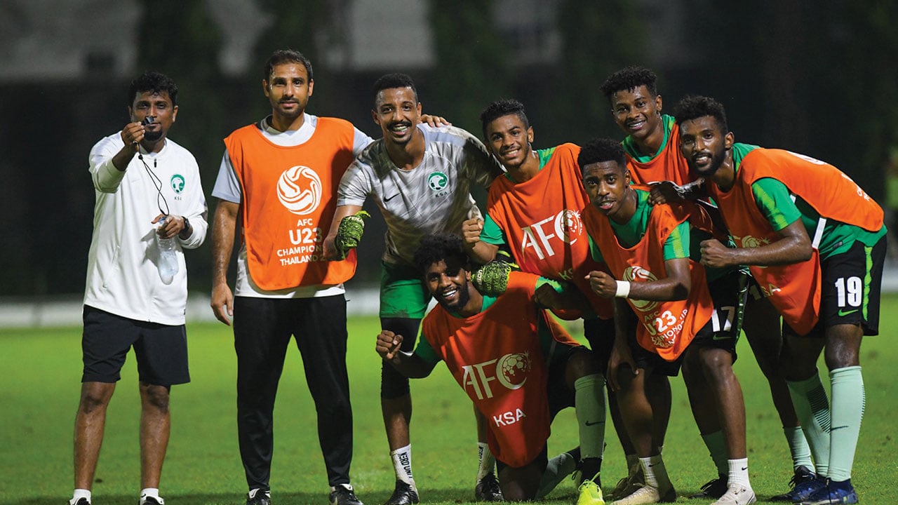 الشهري يجهز أسلحة الأخضر الأوليمبي لمواجهة نظيره السوري