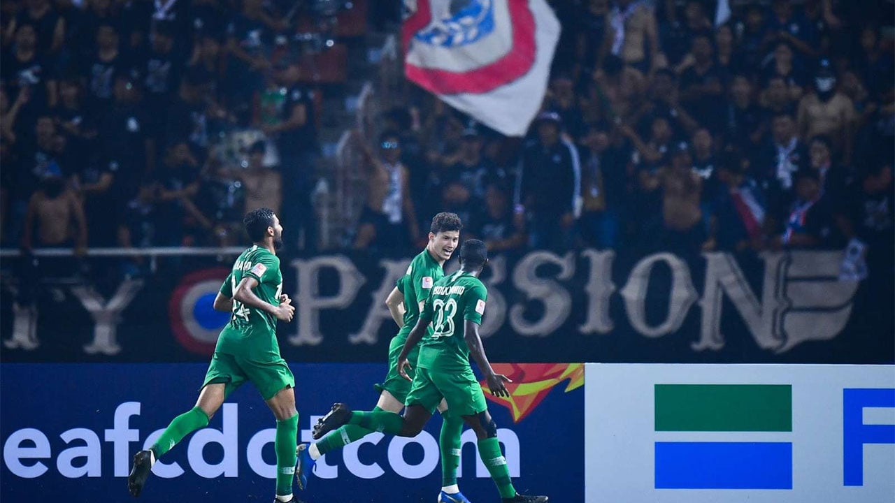 الحمدان أفضل لاعب في مباراة الأخضر الأولمبي وتايلاند بكأس آسيا 2020