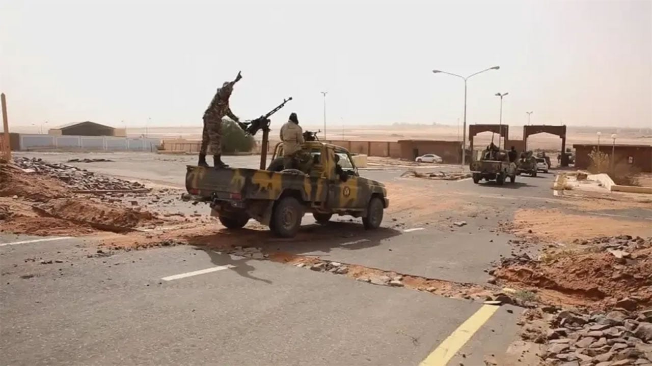 اشتباكات عنيفة في محور طريق المطار جنوب العاصمة الليبية