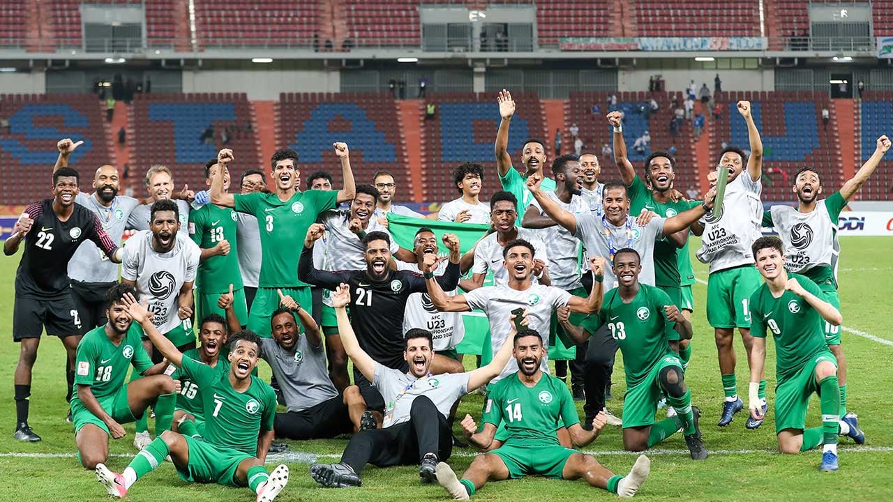 الهيئة العامة للرياضة تحتفي بإنجاز الأخضر الأولمبي
