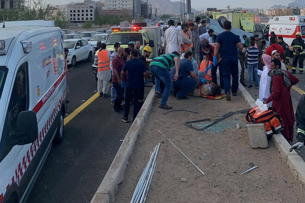 حادث مروع على طريق الطائف.. والحصيلة الأولية: 10 إصابات خطيرة ومتوسطة