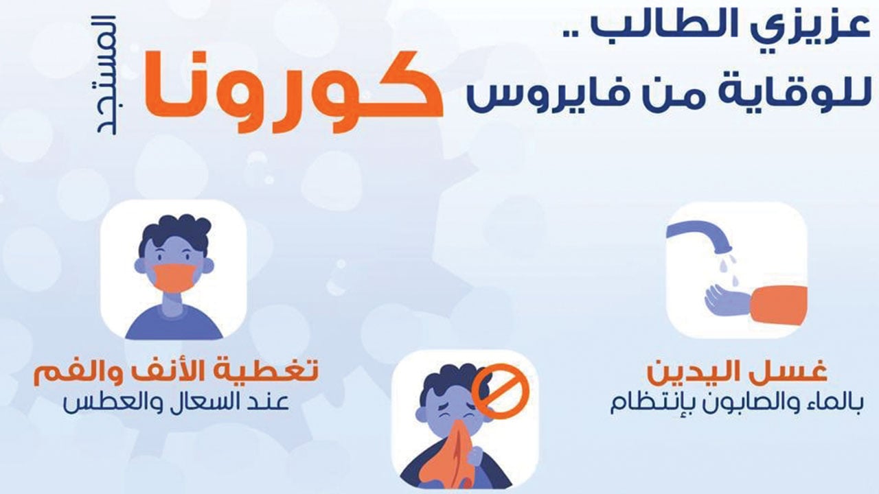 «تعليم جدة» تطلق حملة توعوية في المدارس للتعريف بفيروس كورونا