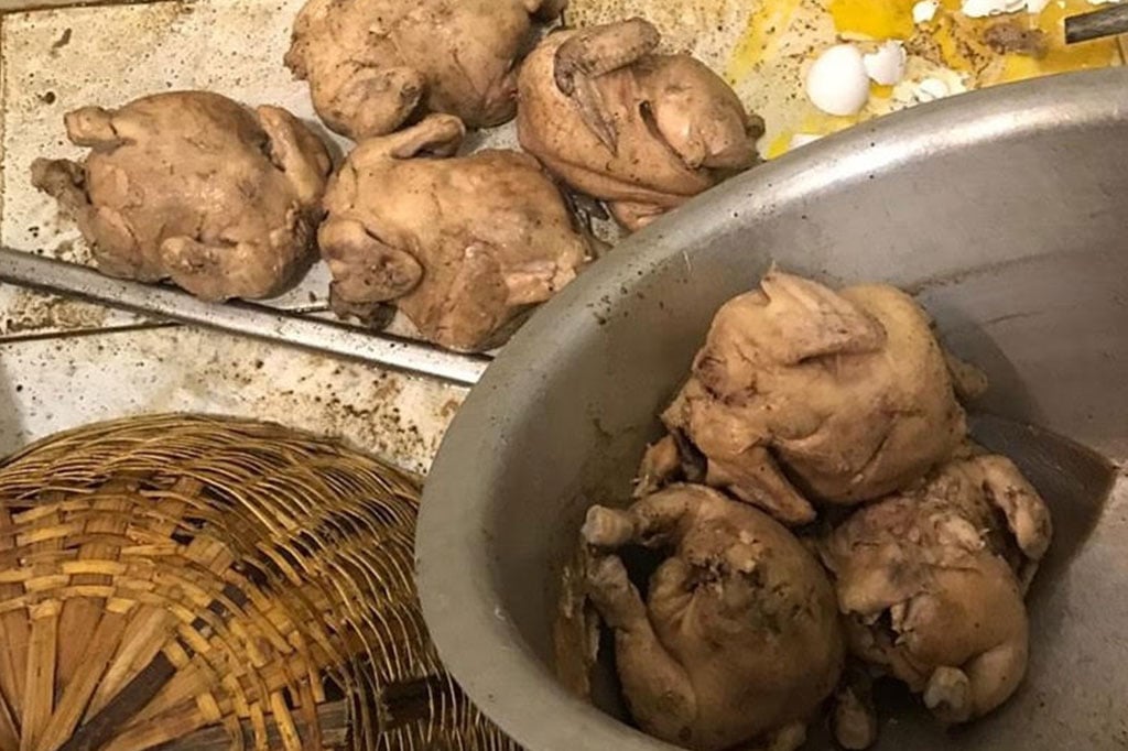 بالصور.. مصادرة وإتلاف دجاج ولحوم مجهولة المصدر بـ«حي العزيزية»