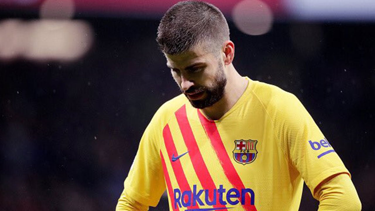 بيكيه يعتبر توجيه الشتائم للاعبي برشلونة أمرًا طبيعيًا