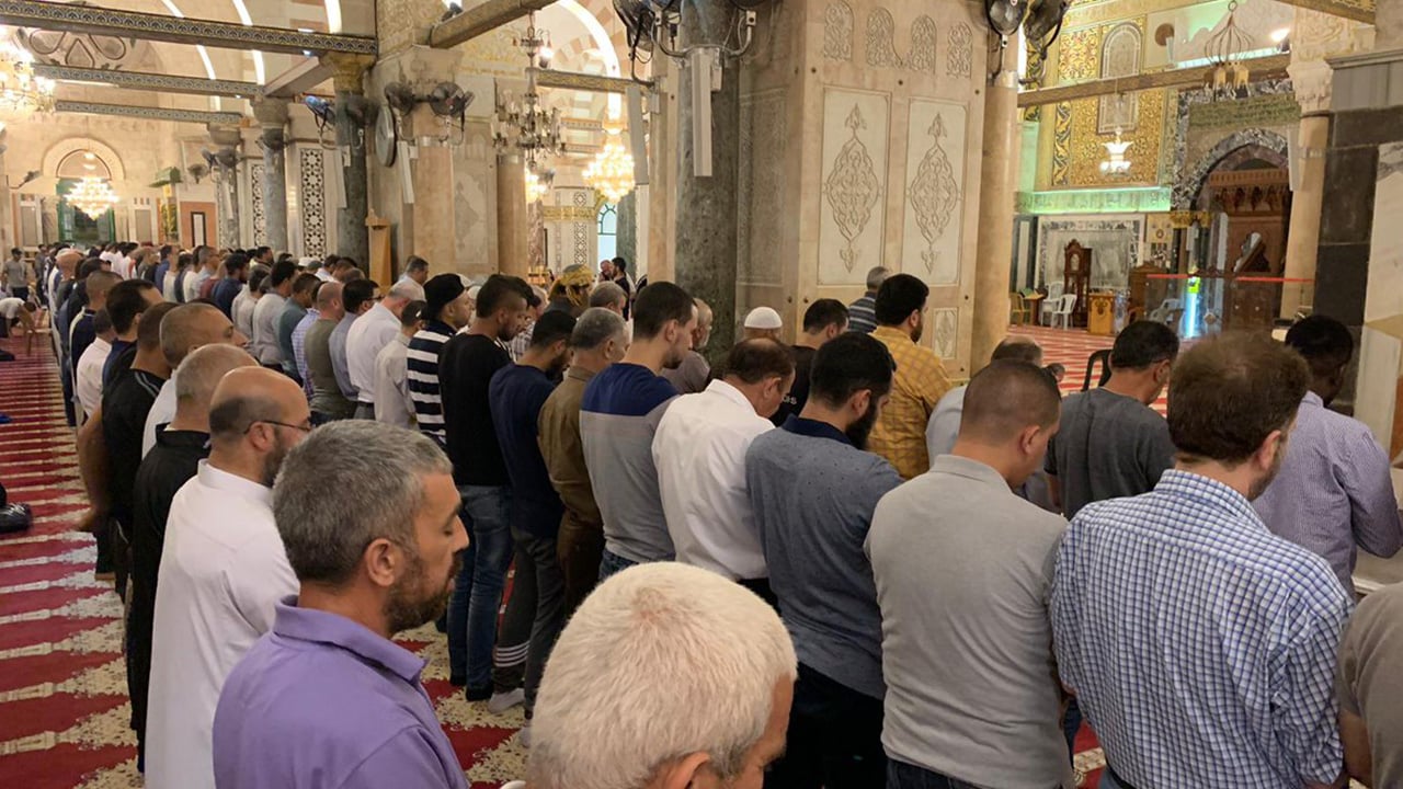 إجراءات احترازية بالمسجد الأقصى بسبب فيروس كورونا