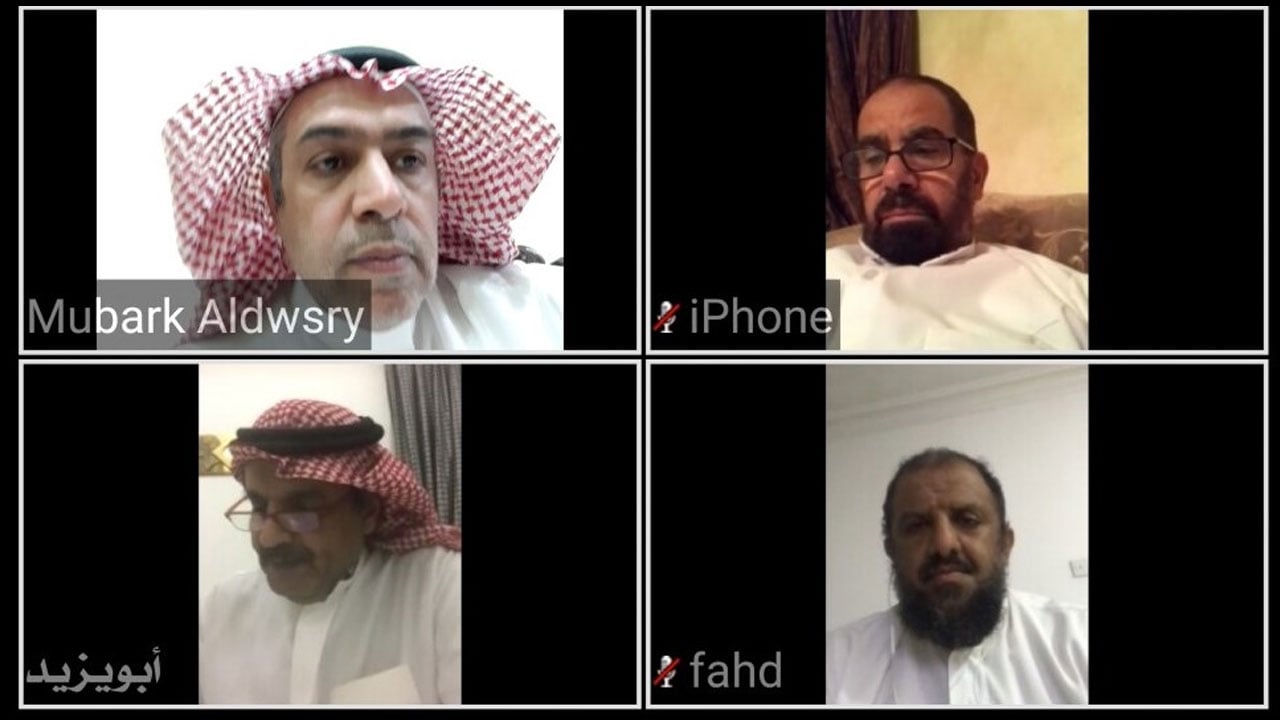 بالصور.. اجتماع افتراضي عبر الإنترنت لمسؤولي أمانة جمعية الكشافة
