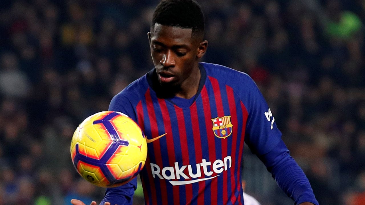 ديمبلي يفجر غضب إدارة برشلونة بسبب فحوصات كورونا