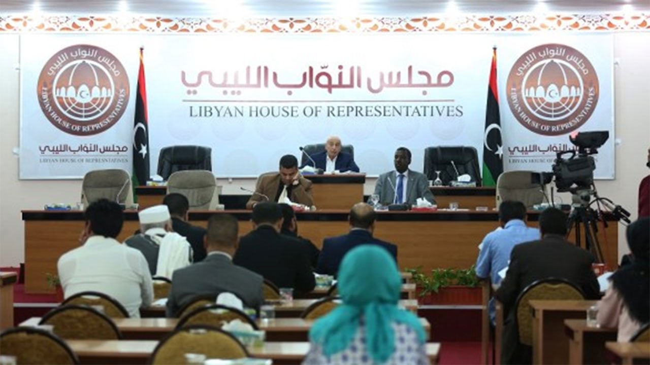 مجلس النواب الليبي يدعو الجيش المصري للتدخل لحماية الأمن القومي للبلدين