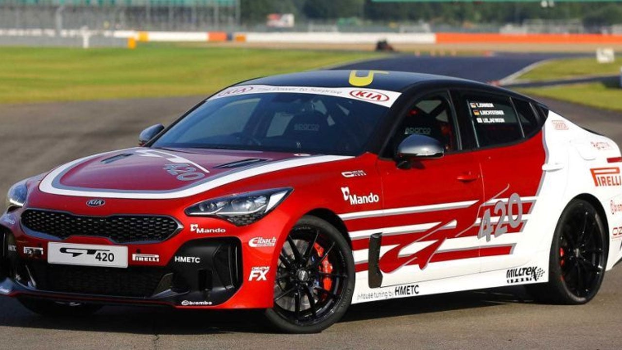 كيا ستينجر GT420 سيارة فريدة من نوعها مخصصة لحلبات السباق