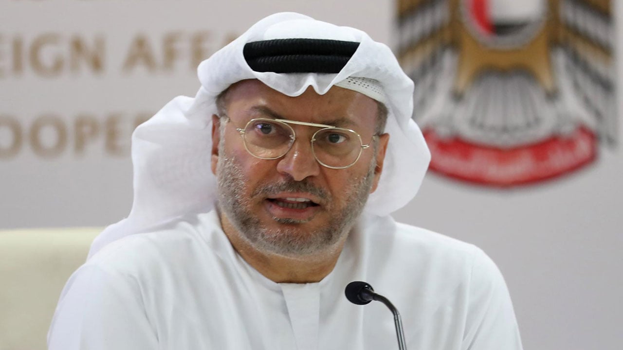 قرقاش: تطبيع الإمارات مع إسرائيل ضروري لإنقاذ حل الدولتين