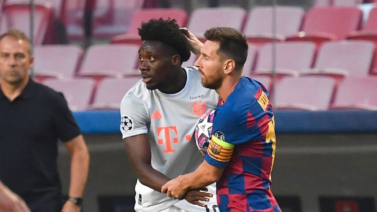 لاعب بايرن ميونخ يكشف رد فعل ميسي على طلب تبادل القمصان