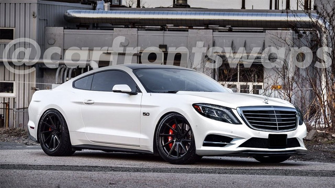 هذه نتيجة مزج مرسيدس S-Class مع فورد موستنج