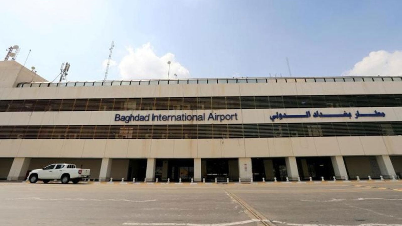 سقوط صاروخ كاتيوشا في محيط مطار بغداد الدولي.. ولا خسائر
