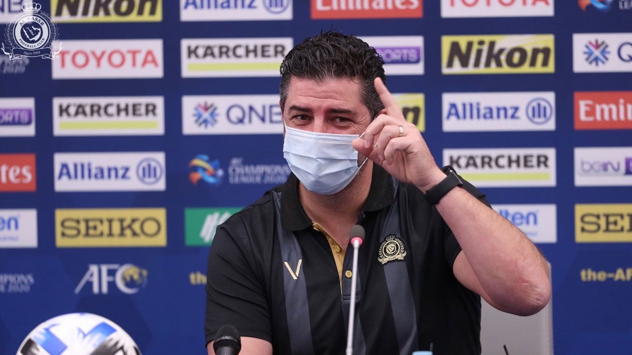 رغم حسم أوراق المجموعة.. فيتوريا يكشف هدف النصر في موقعة العين