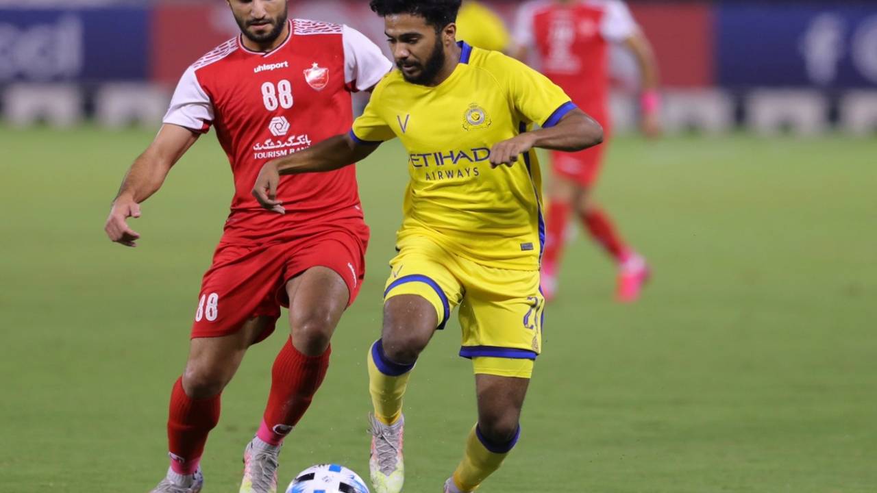«تعادل إيجابي».. النصر يفرّط في تقدمه على برسيبوليس الإيراني بالشوط الأول