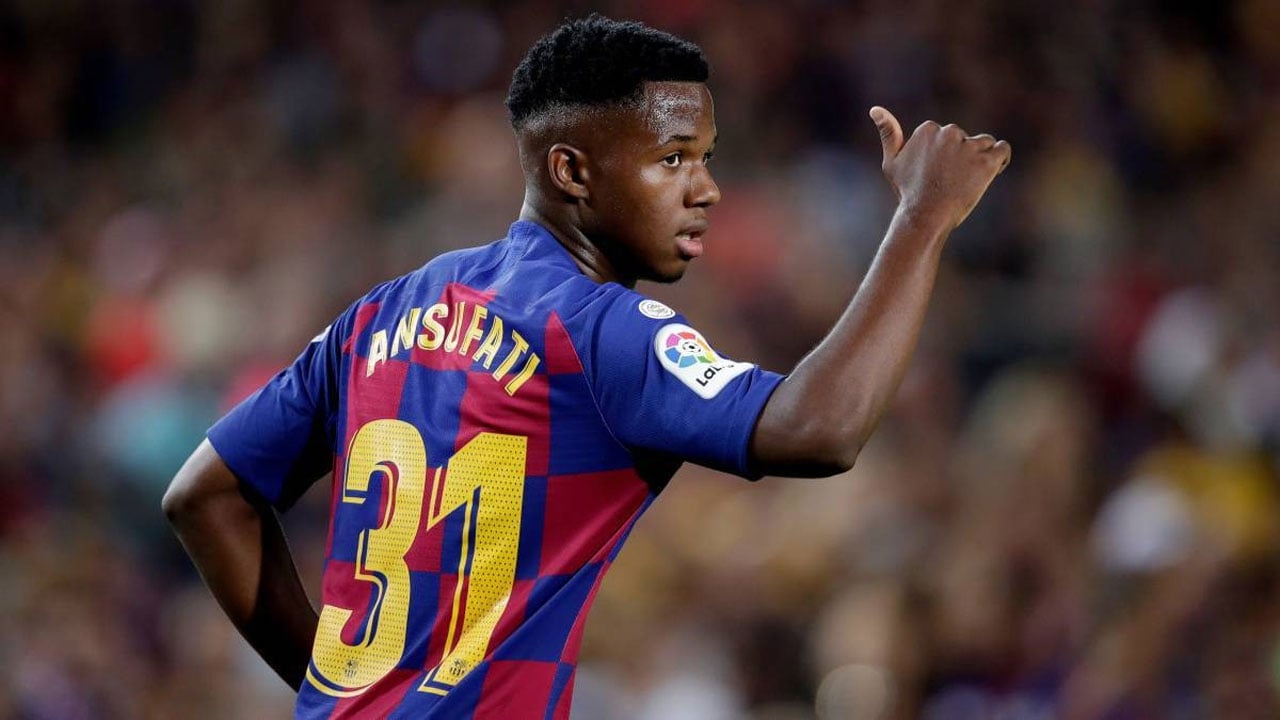 برشلونة يؤجِّل تجديد عقد أنسو فاتي