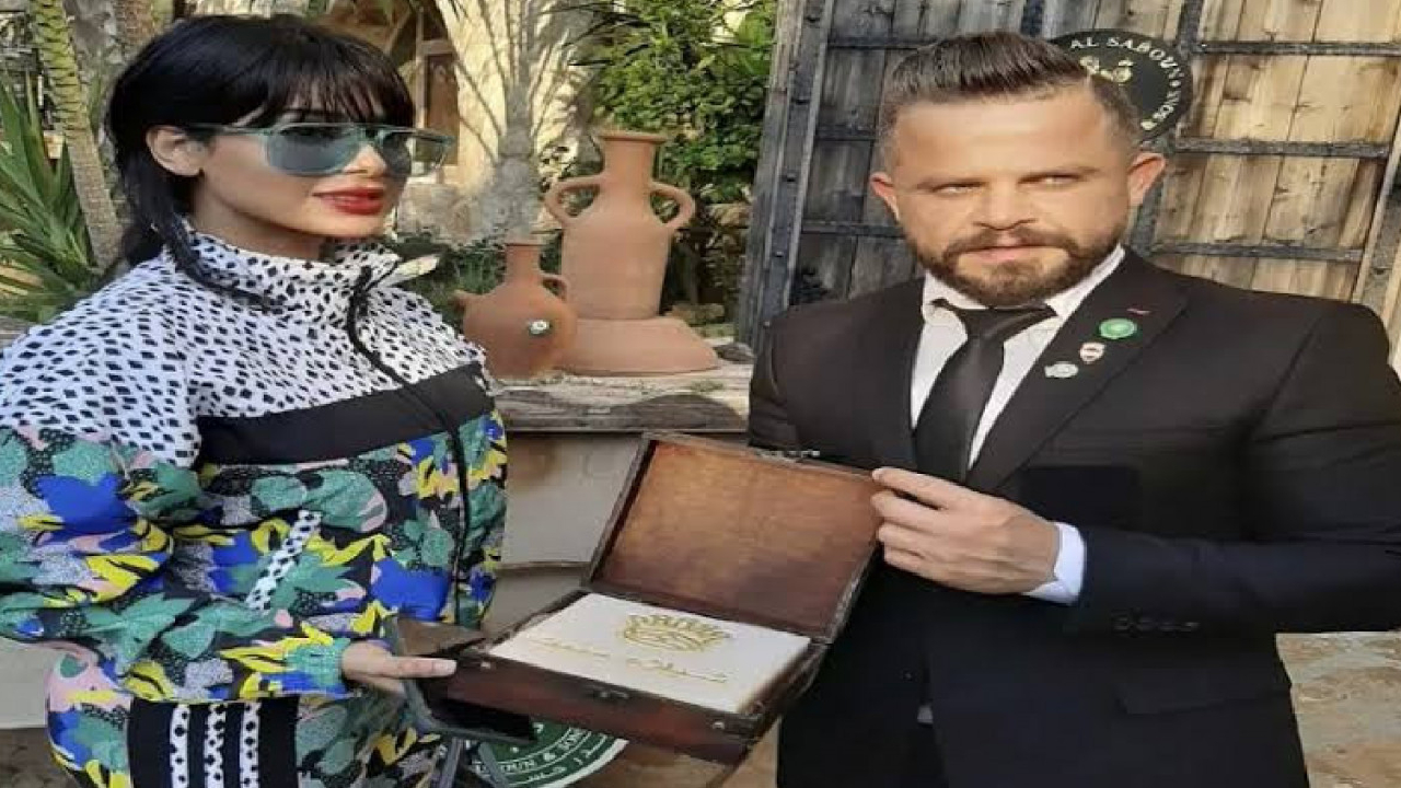 الفنانة شيلاء سبت تحصل على أغلى صابونة في العالم