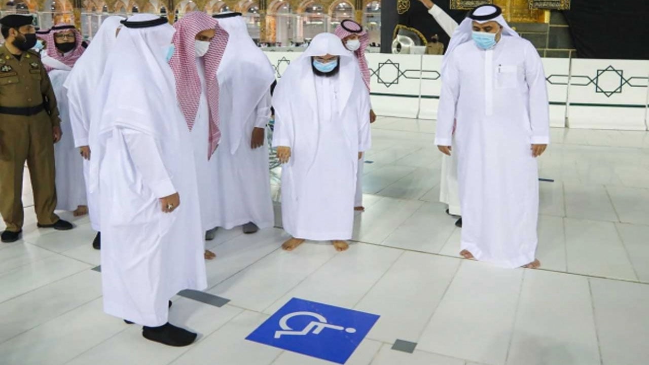 بالصور.. مساران لطواف كبار السن وذوي الإعاقة يختصران المدة لـ15 دقيقة