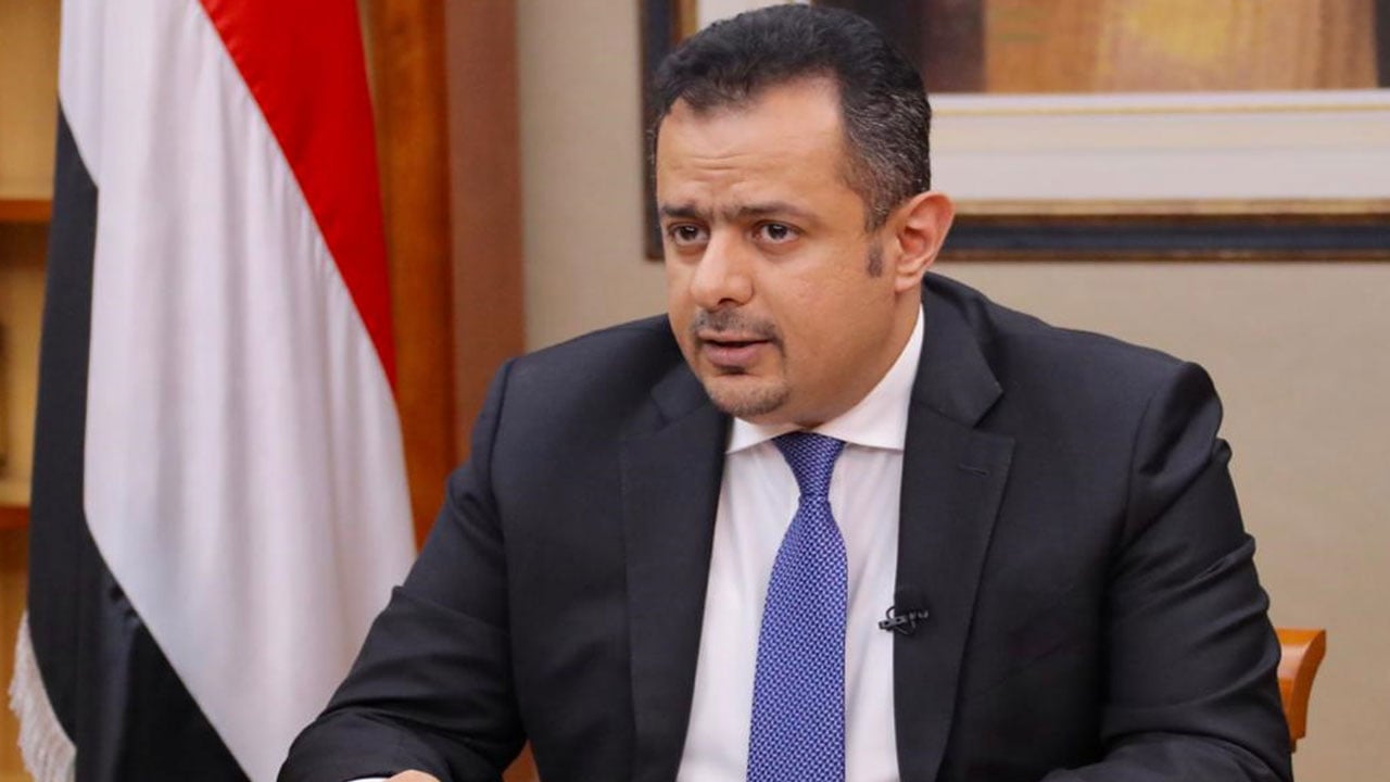 رئيس الوزراء اليمني: إنهاء الانقلاب الحوثي هدفنا الأول