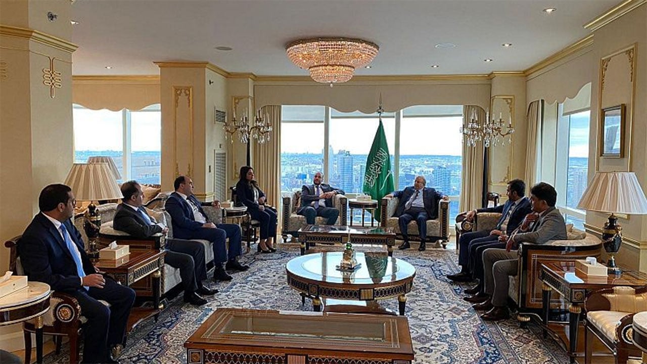 السفير المعلمي يقيم حفل وداع لنائب وفد المملكة الدائم لدى الأمم المتحدة