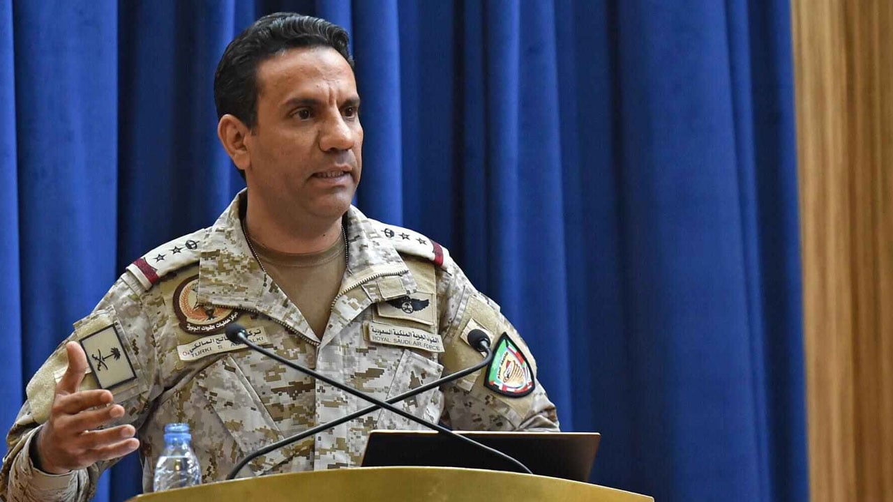 التحالف: اعتراض وتدمير طائرة مسيرة مفخخة أطلقها الحوثيون تجاه السعودية