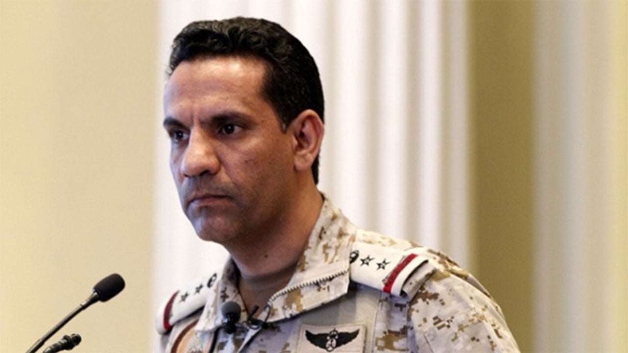 التحالف: اعتراض وتدمير طائرة مسيرة أطلقتها ميليشيا الحوثي باتجاه خميس مشيط