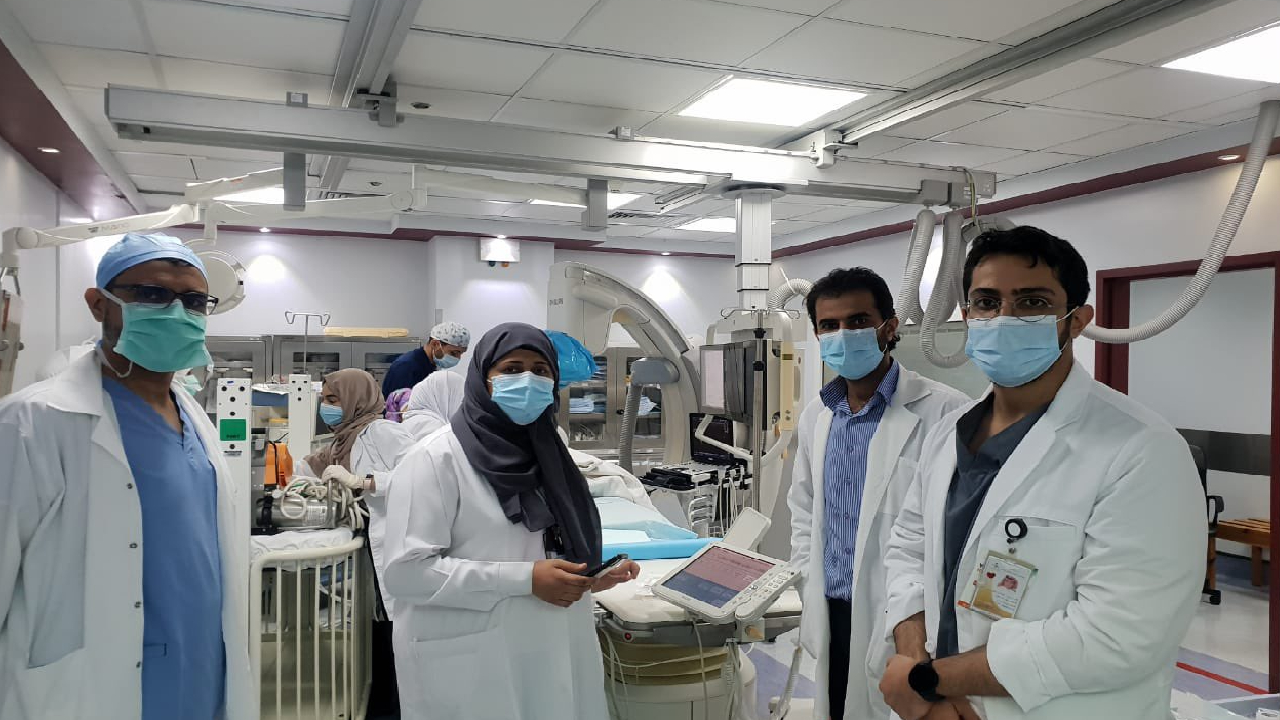 إجراء عملية قسطرة بجهاز «الأنجو» لطفل في عامه الأول بالدمام