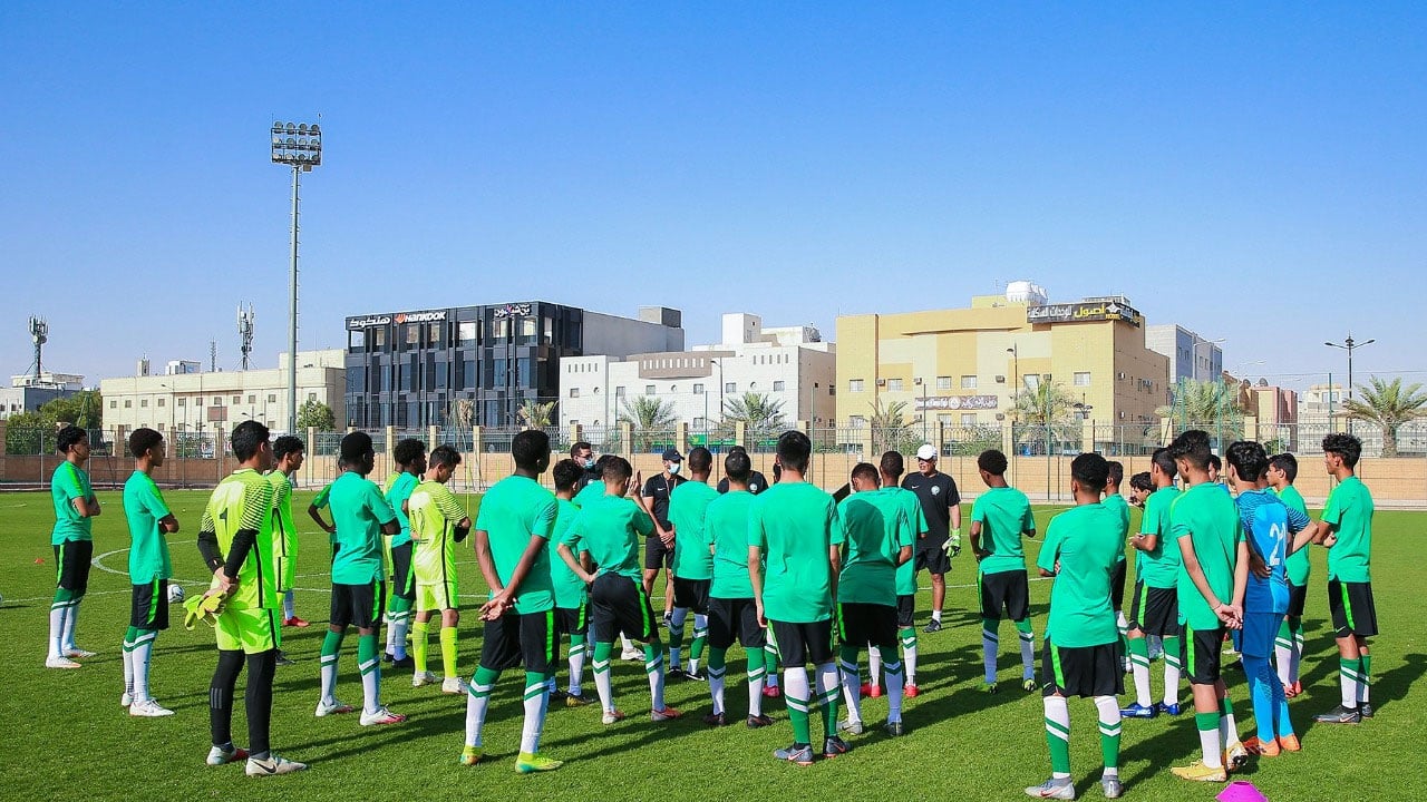31 لاعبًا في ثاني تجمع استكشافي لأخضر الناشئين