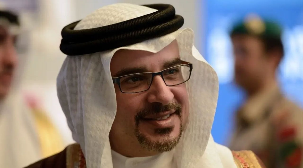 ولي عهد البحرين يغادر الرياض