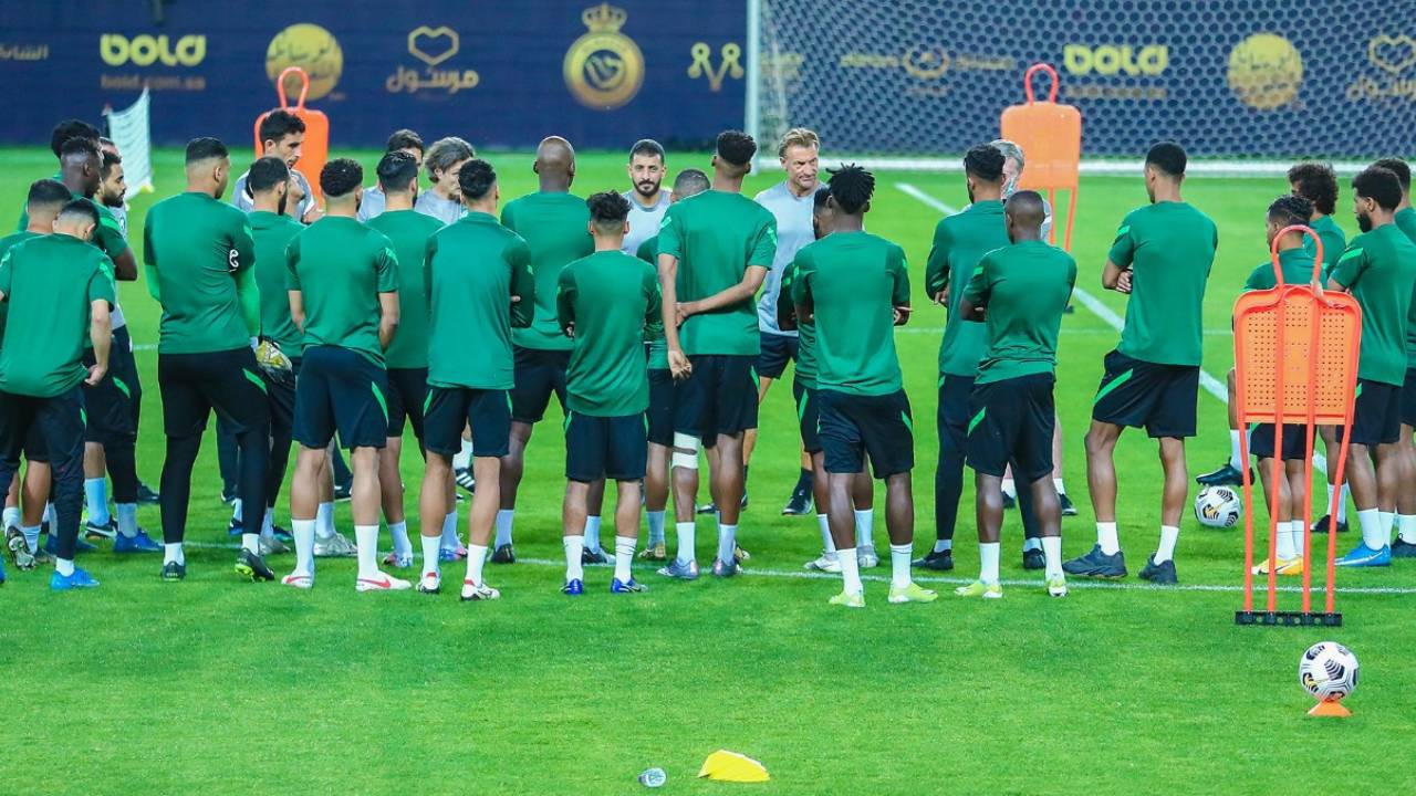 «مناورة رينارد» تُجهز الأخضر لودية الكويت على «مرسول بارك»