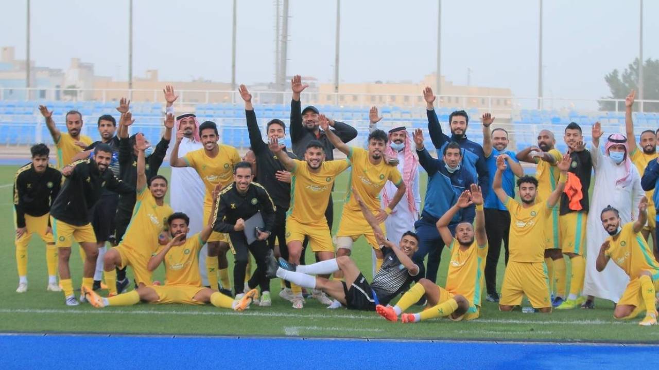 العروبة أول الصاعدين إلى دوري الأمير محمد بن سلمان للدرجة الأولى