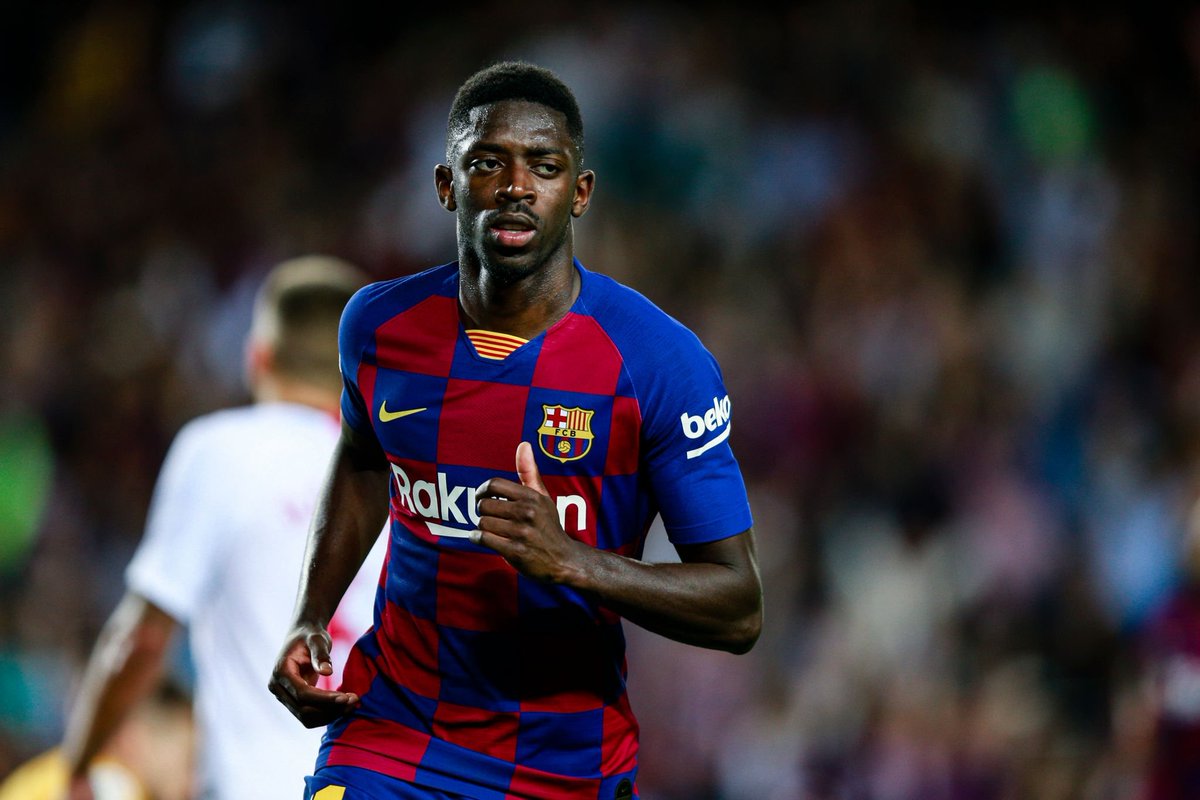 برشلونة يخطط للاحتفاظ بخدمات الفرنسي ديمبلي