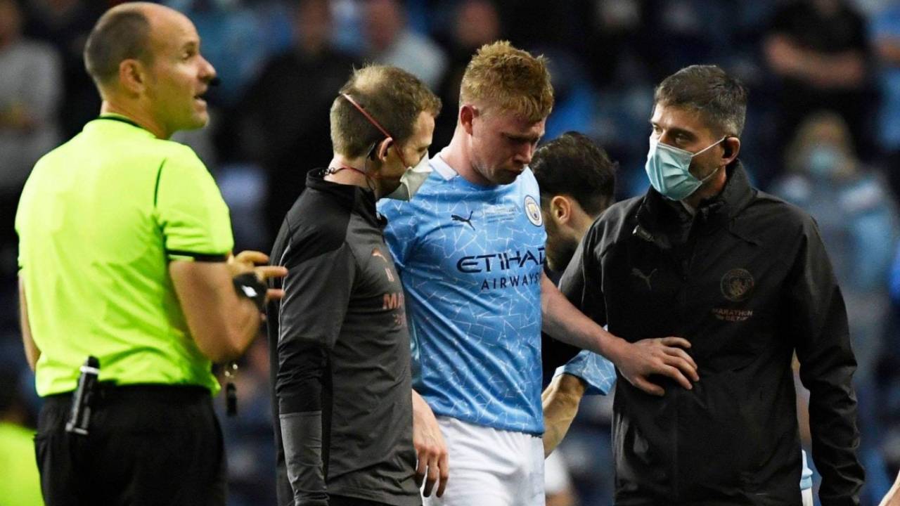 دي بروين يكشف عن طبيعة إصابته في نهائي دوري أبطال أوروبا