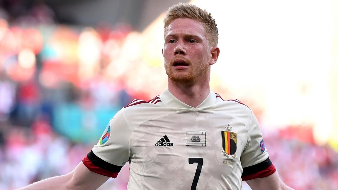 لاعب مانشستر سيتي دي بروين: إصابة الوجه أمر مزعج قليلًا