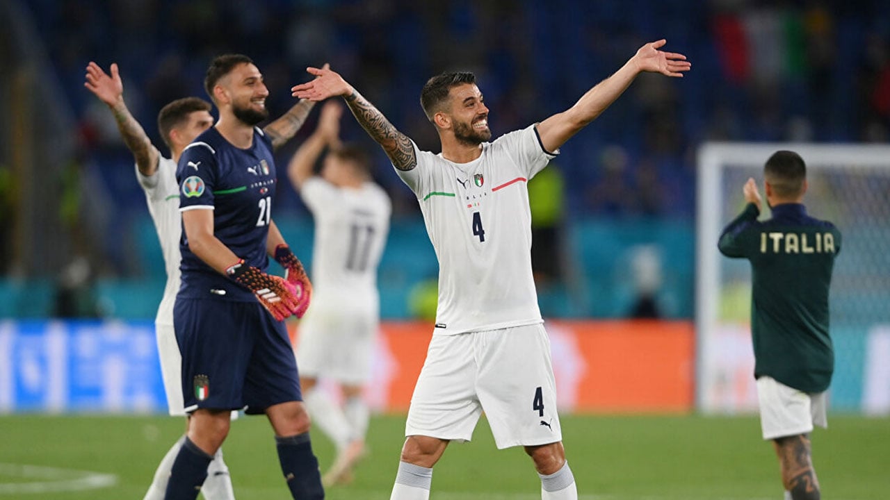 مانشيني يخشى «تيكي تاكا» إسبانيا في نصف نهائي يورو 2020