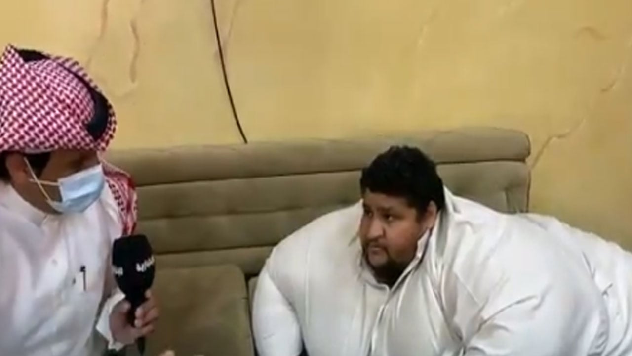 بعد قبول حالته للعلاج.. منصور الشراري يحكي معاناته مع السمنة المفرطة