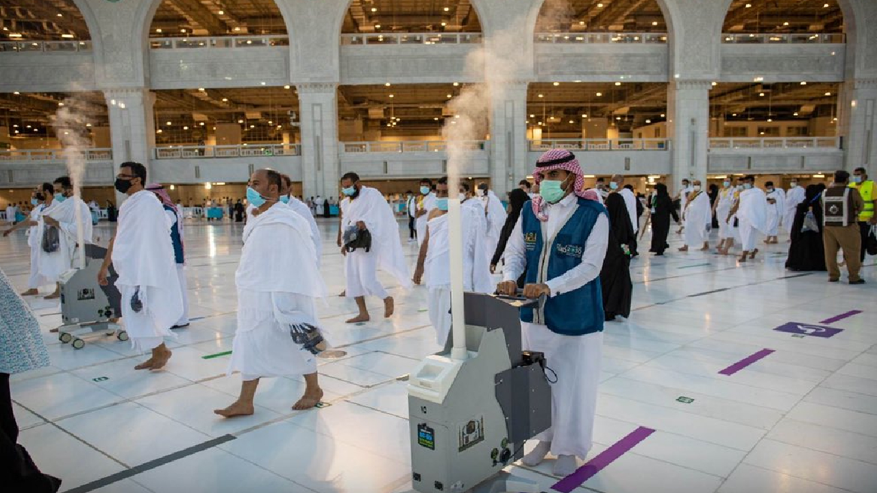 بالصور.. «رئاسة الحرمين» تؤكد تذليل كافة خدماتها للحجاج لأداء مناسكهم