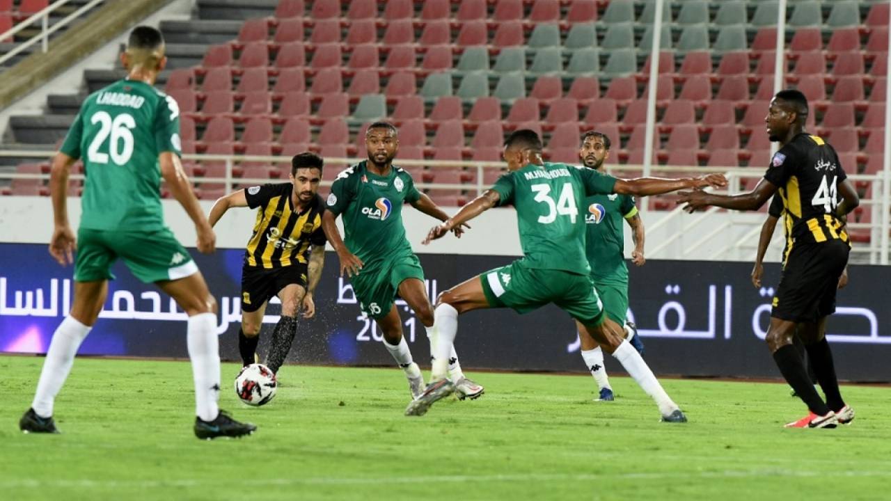 بالفيديو.. الرجاء ينهي الشوط الأول متفوقًا على الاتحاد بثلاثية في البطولة العربية